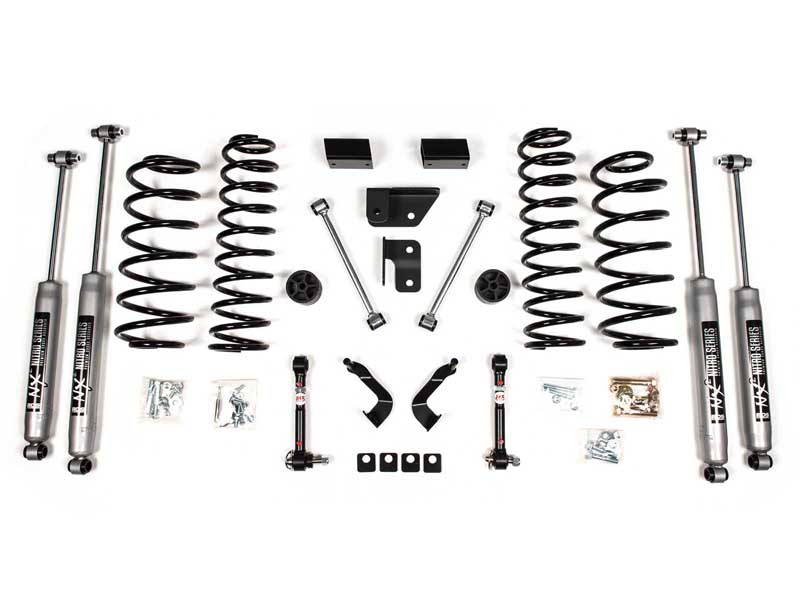 BDS Suspension BDS1435H 2" Lift Kit 2018-2025 Jeep Wrangler JL 4-Door NX2 Nitro Shocks