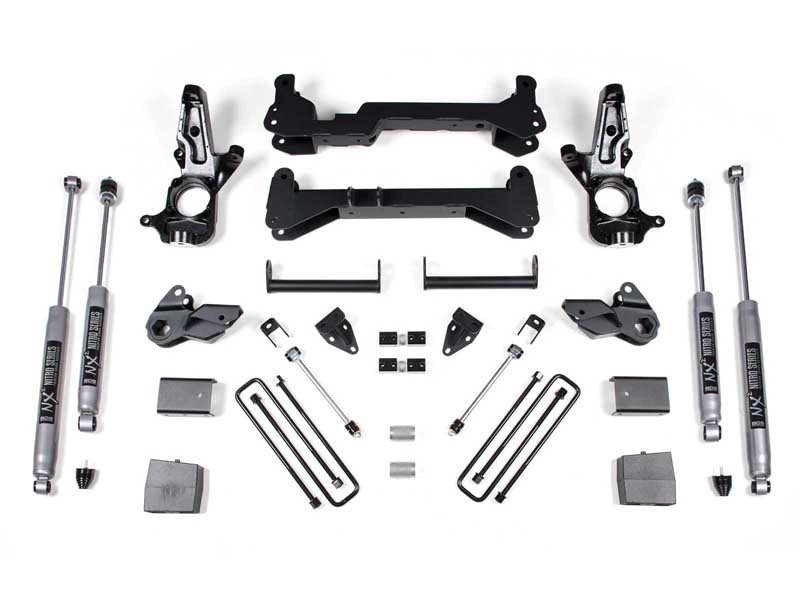 BDS Suspension BDS150H 7" Lift Kit 2001-2010 Silverado/Sierra 2500HD 2WD
