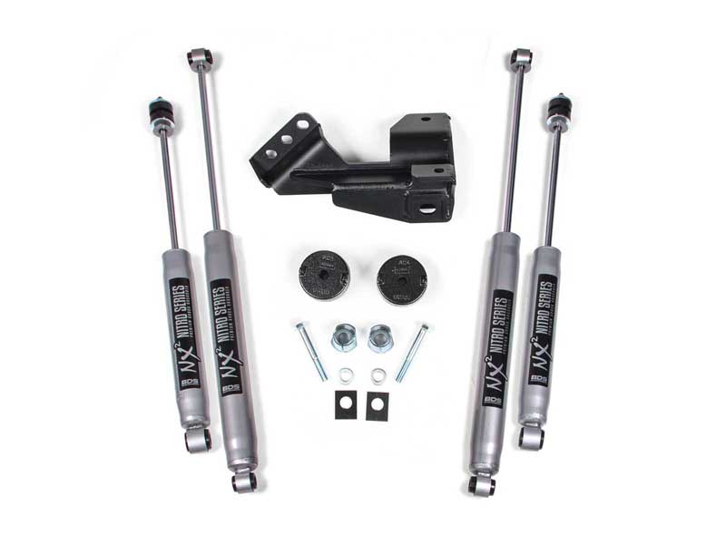 BDS Suspension BDS1519FS 2" Leveling Kit Coil Spacer 2017-2022 F250/F350 4WD