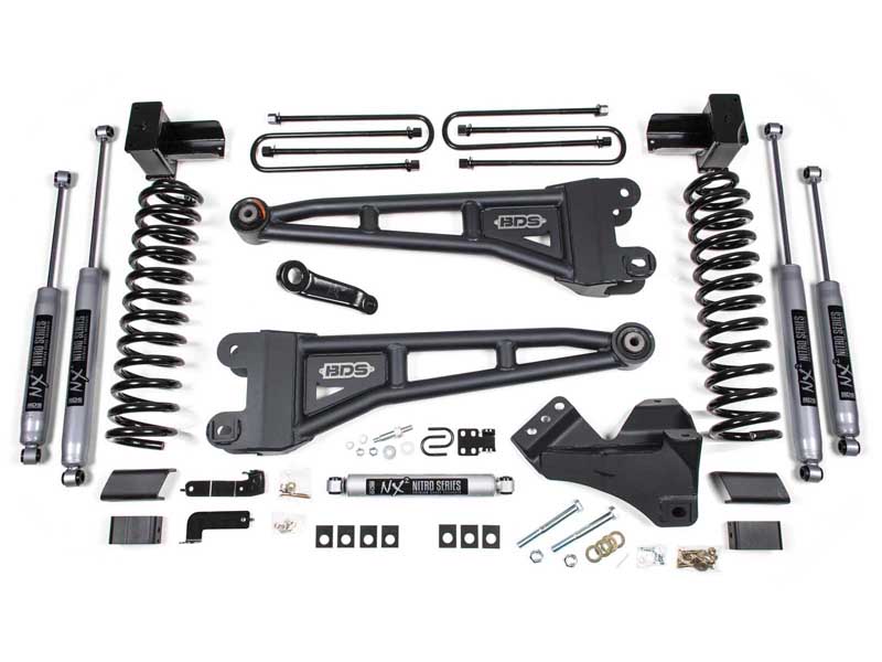 BDS Suspension BDS1520FS 4" Lift Kit w/ Radius Arm 2017-2019 Ford F250/F350 4WD Diesel