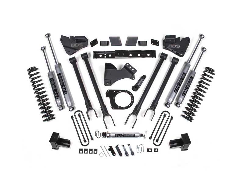 BDS Suspension BDS1527H 6" Lift Kit 4-Link Conversion 2017-2019 Ford F250/F350 4WD Diesel