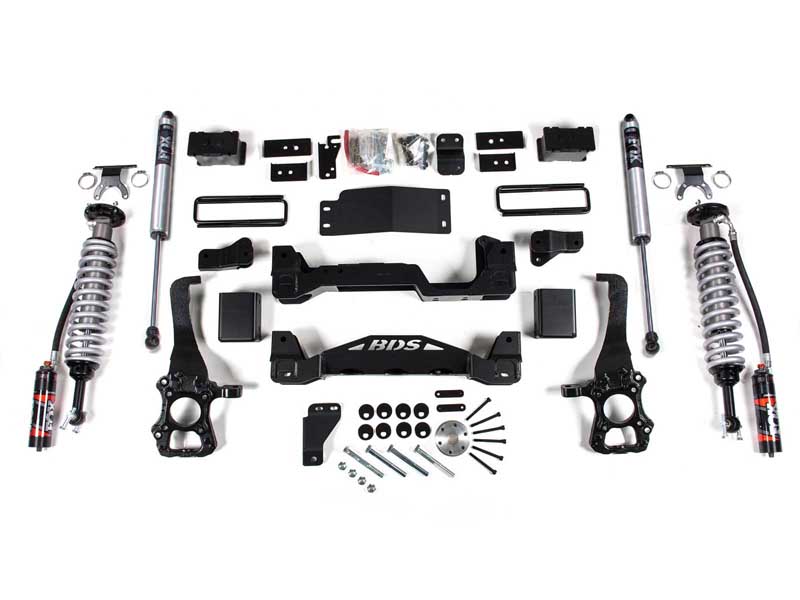BDS Suspension BDS1532FPE 6" Lift Kit FOX 2.5 Performance Elite Coil-Over 2015-2020 F150 4WD