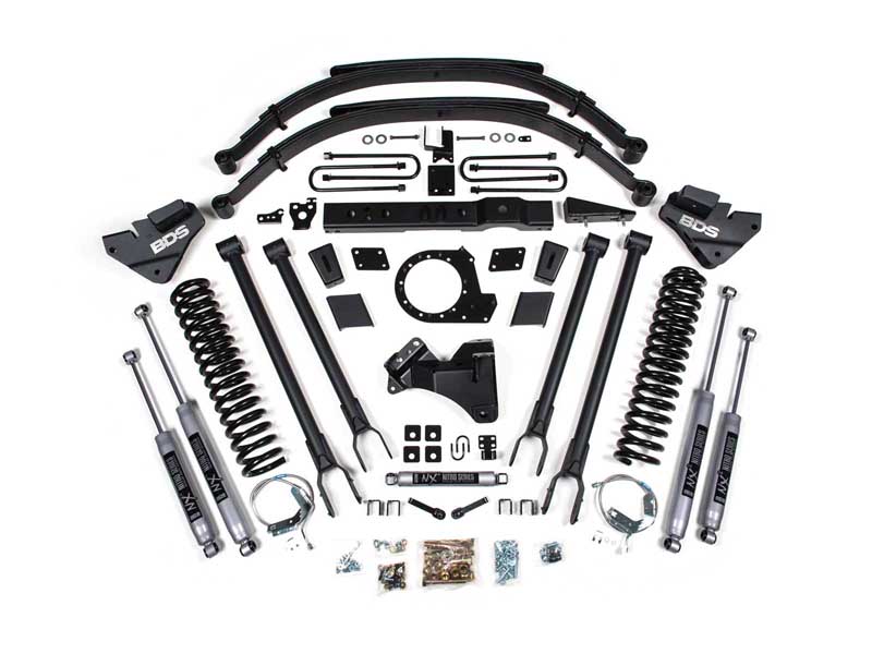 BDS Suspension BDS1541H 8" Lift Kit 4-Link Conversion 2017-2019 Ford F250/F350 4WD Diesel