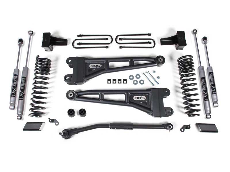 BDS Suspension BDS1543FS 2.5" Lift Kit w/ Radius Arm 2017-2019 Ford F250/F350 4WD Diesel