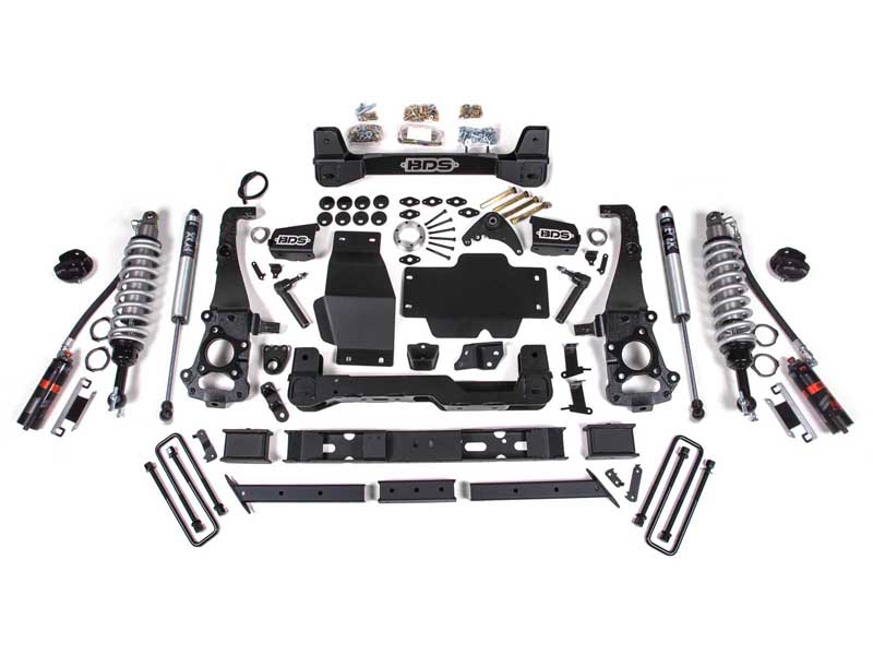 BDS Suspension BDS1547FDSC 6" Lift Kit FOX 2.5 Coil-Over 2019-2023 Ranger 4WD Cast Aluminum Knuckle