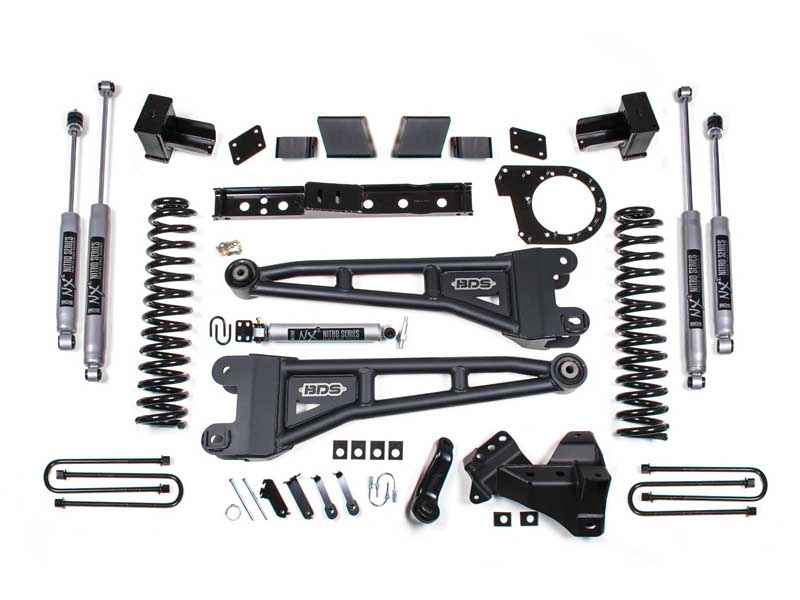 BDS Suspension BDS1561FS 7" Lift Kit w/ Radius Arm 2020-2022 Ford F250/F350 4WD Diesel