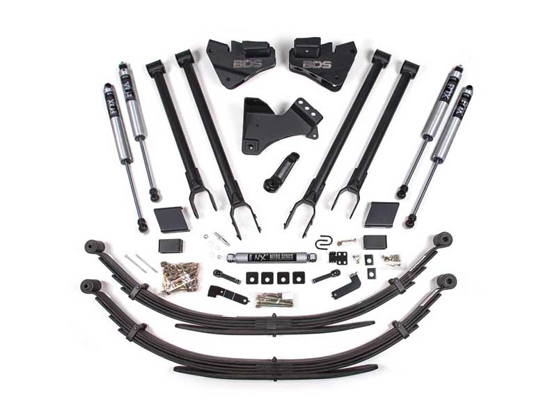 BDS Suspension BDS1570FS 5" Lift Kit w/ 4-Link 2020-2022 Ford F250/F350 4WD Gas