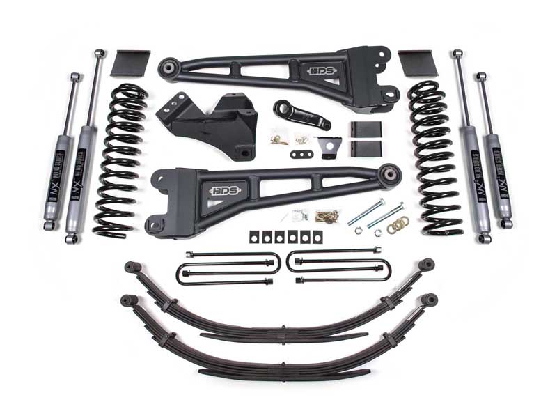 BDS Suspension BDS1594H 6" Lift Kit w/ Radius Arm 2011-2016 F250/F350 4WD Gas