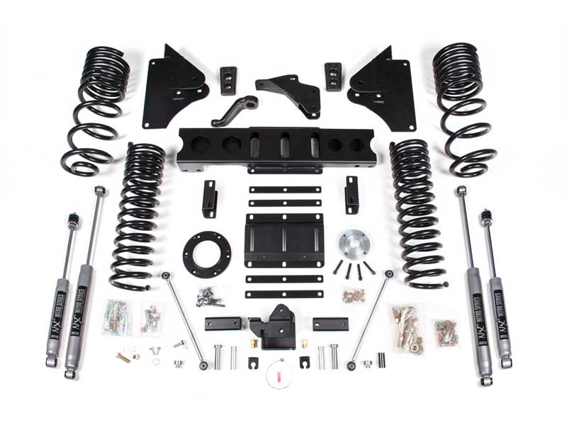 BDS Suspension BDS1600FS 6" Lift Kit 2014-2018 Ram 2500 4WD Diesel Fox 2.0 Performance Shocks