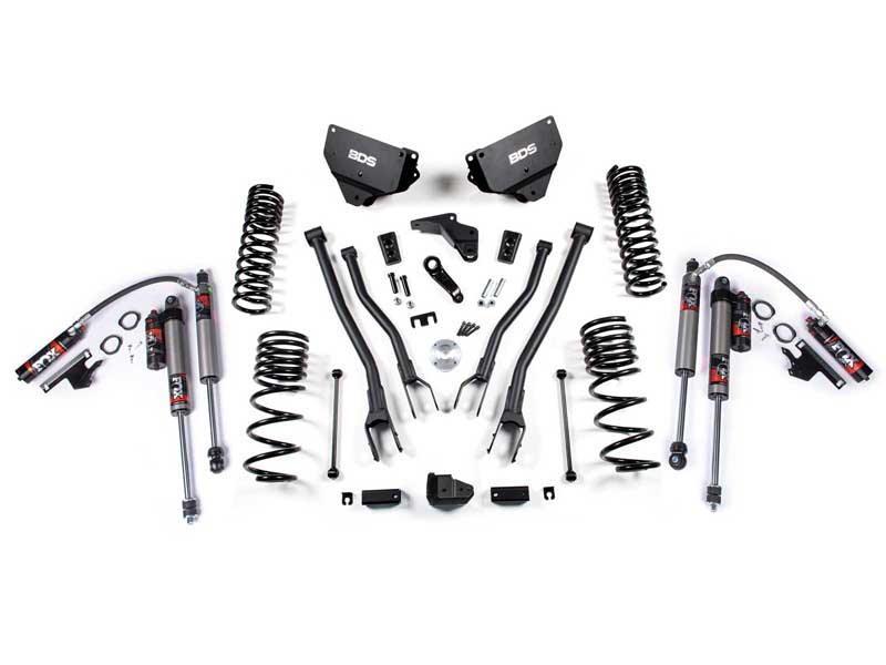 BDS Suspension BDS1611FPE 4" Lift Kit w/ 4-Link 2014-2018 Ram 2500 4WD Gas