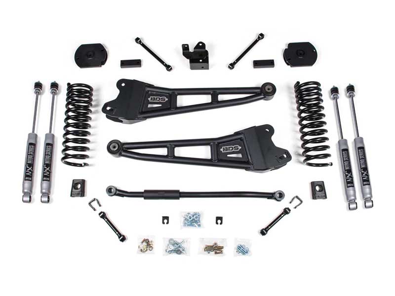 BDS Suspension BDS1624FPE 3" Lift Kit w/ Radius Arm 2014-2018 Ram 2500 4WD Diesel