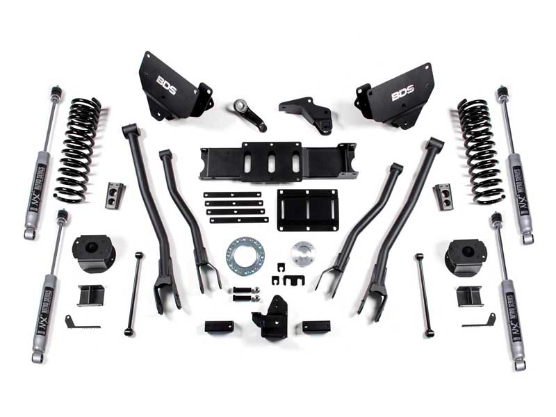 BDS Suspension BDS1630H 5.5" Lift Kit 2014-2018 Ram 2500 w/Air Ride 4WD Gas NX2 Nitro Shocks