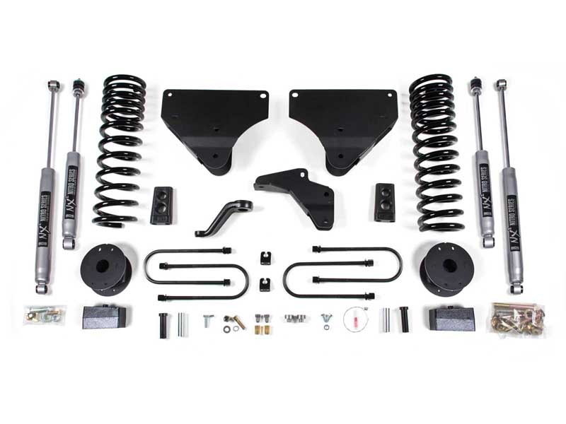 BDS Suspension BDS1645H 4" Lift Kit 2013-2018 Ram 3500 w/Air Ride 4WD Gas NX2 Nitro Shocks