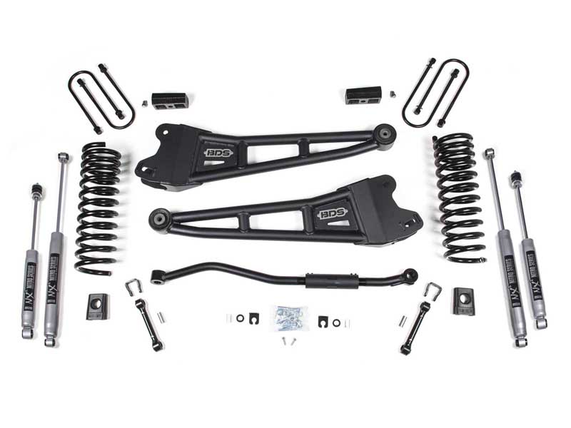 BDS Suspension BDS1655H 3" Lift Kit w/ Radius Arm 2019-2024 Ram 3500 4WD Diesel