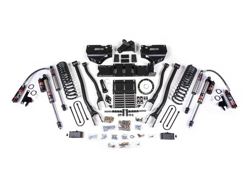 BDS Suspension BDS1667FPE 4" Lift Kit w/ 4-Link Ram 2019-2023 Ram 3500 4WD Diesel