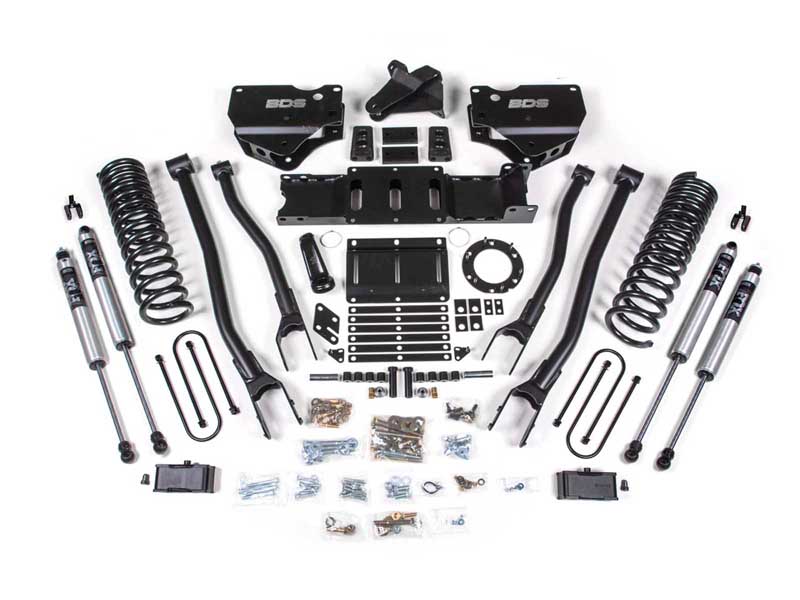 BDS Suspension BDS1676FS 4" Lift Kit w/ 4-Link Ram 2019-2023 Ram 3500 4WD Gas