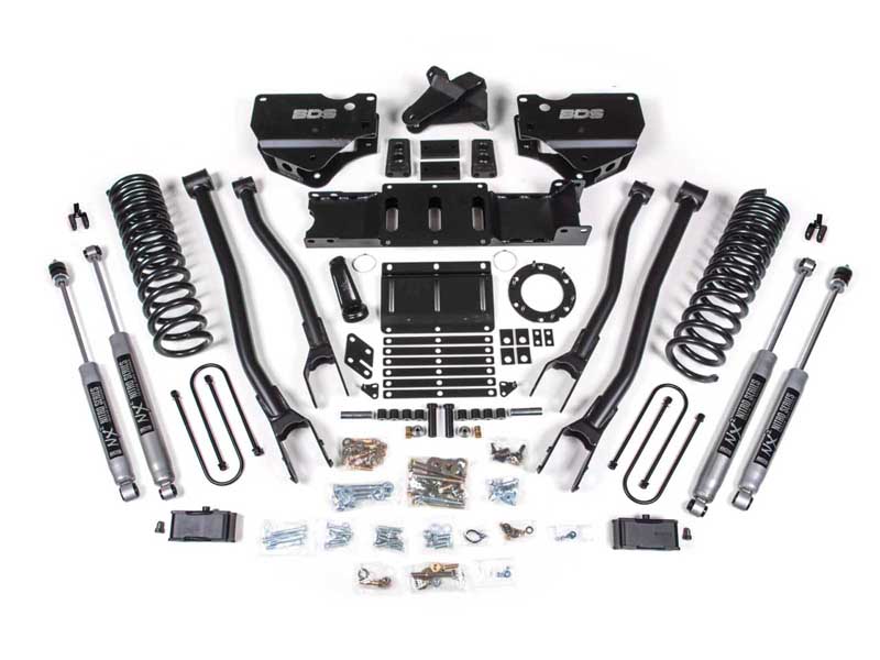 BDS Suspension BDS1677FS 4" Lift Kit w/ 4-Link Ram 2019-2023 Ram 3500 4WD Gas