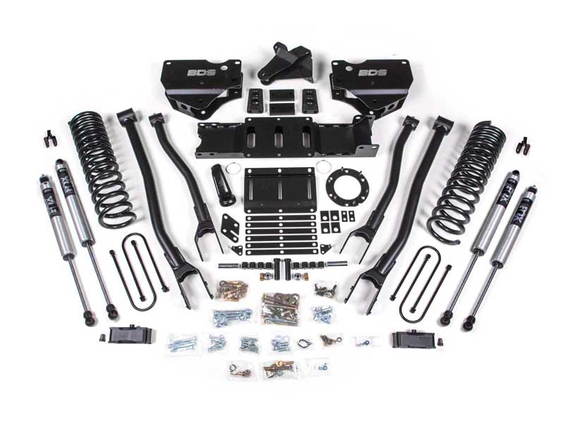 BDS Suspension BDS1679H 4" Lift Kit w/ 4-Link Ram 2019-2023 Ram 3500 4WD Gas
