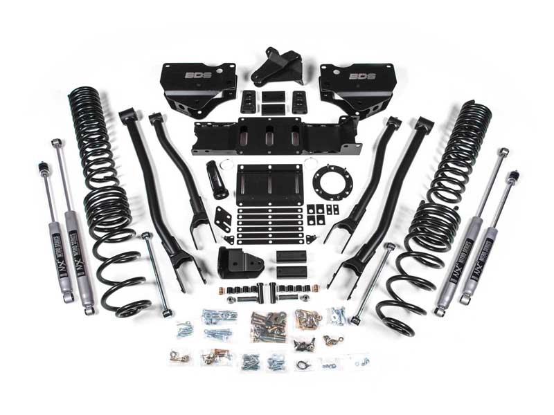 BDS Suspension BDS1689FPE 5.5" Lift Kit w/ 4-Link 2019-2024 Ram 2500 4WD Gas
