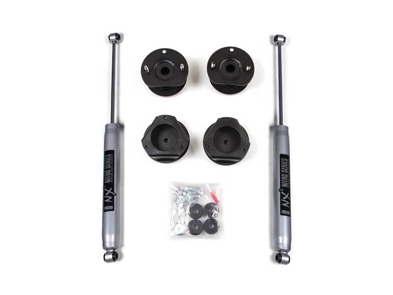 BDS Suspension BDS168FS 2" Lift Kit 2002-2009 Trailblazer/Envoy Fox 2.0 Performance Shocks