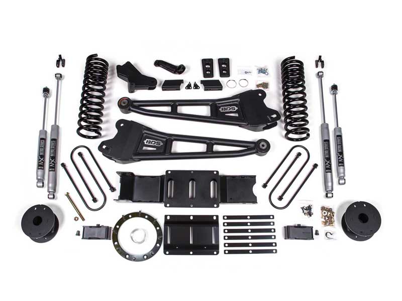 BDS Suspension BDS1703H 4" Lift Kit w/ Radius Arm Ram 2019-2023 Ram 3500 4WD Gas