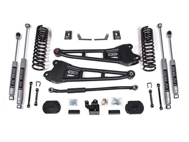 BDS Suspension BDS1713H 3" Lift Kit 2019-2024 Ram 2500 w/Air Ride 4WD Diesel NX2 Nitro Shocks