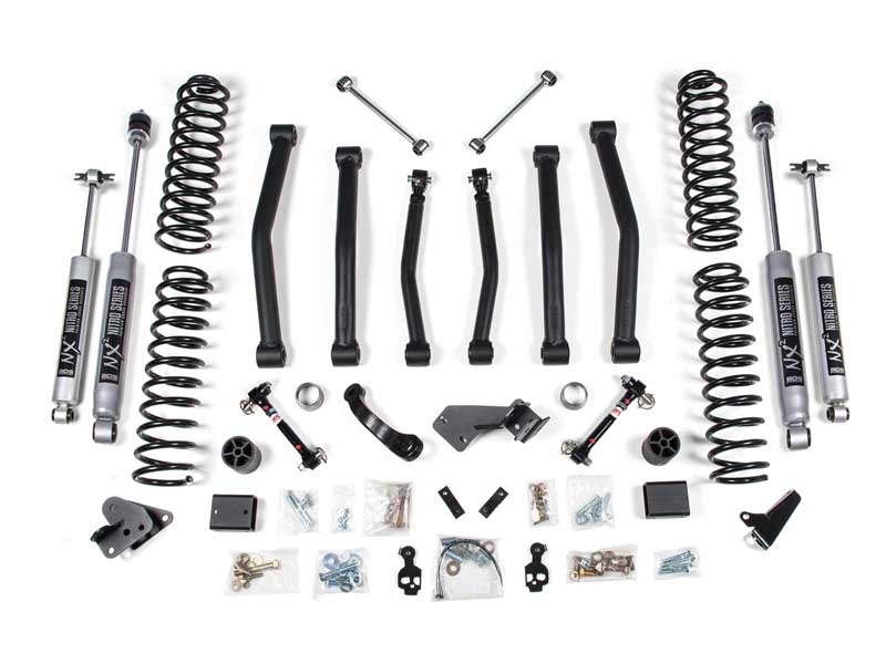 BDS Suspension BDS1714FPE 4" Lift Kit 2012-2018 Wrangler JK 2-Door Sway Bar Disconnects