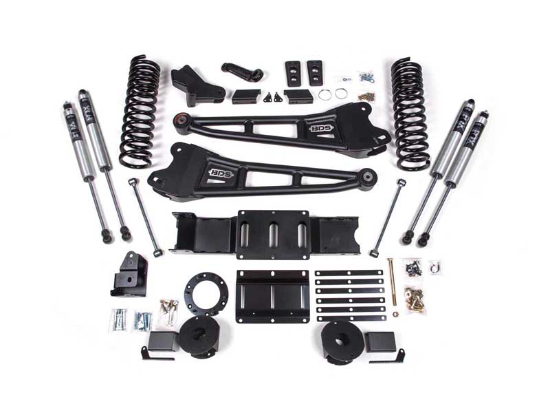 BDS Suspension BDS1737FS 5.5" Lift Kit w/ Radius Arm 2019-2024 Ram 2500 w/Air Ride 4WD Gas