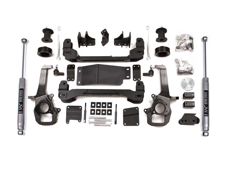 BDS Suspension BDS1754FS 4" Lift Kit 2013-2018 Ram 1500 4WD 3" Coil Spring Fox 2.0 Performance