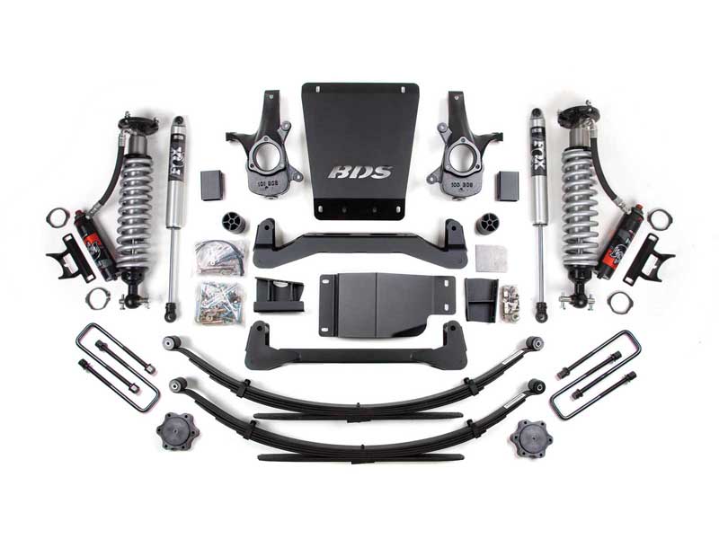 BDS Suspension BDS177PSS 2007-2013 GM 1500 4wd 6" Suspension Lift Kit