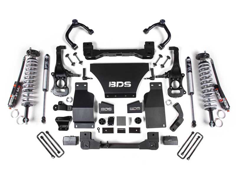BDS Suspension BDS1804FPE 2.5" Lift Kit FOX 2.0 Perf Coil-Over 2019-2024 GM Trail Boss/AT4 1500 4WD