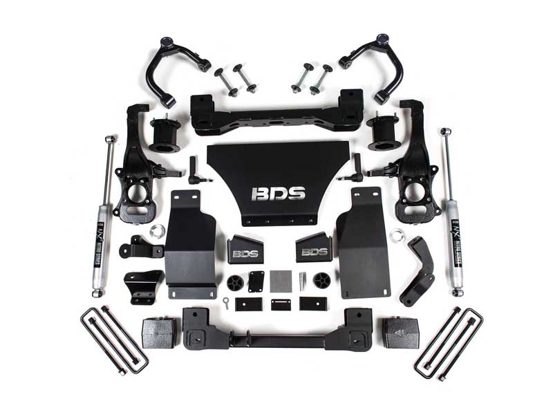 BDS Suspension BDS1805FS 4" Lift Kit 2019-2024 GM Trail Boss/AT4 1500 4WD Gas