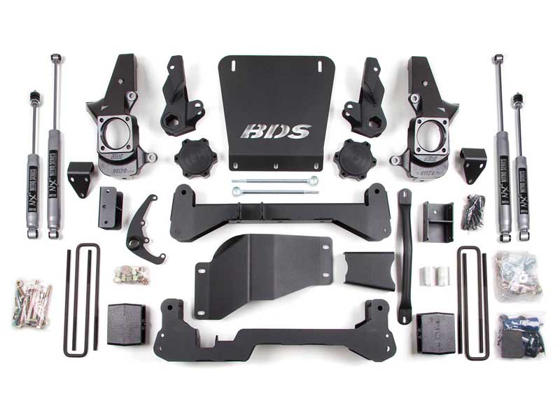 BDS Suspension BDS1818H 7" Lift Kit 2001-2010 Silverado/Sierra 2500/3500 4WD