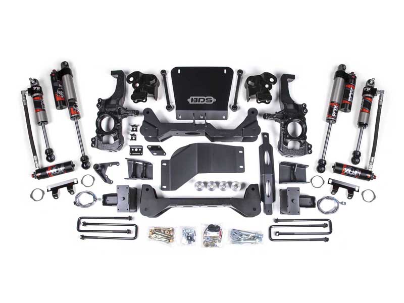 BDS Suspension BDS1824FPE 5" Lift Kit FOX Performance Elite 2020-2024 Silverado/Sierra 2500/3500 4WD