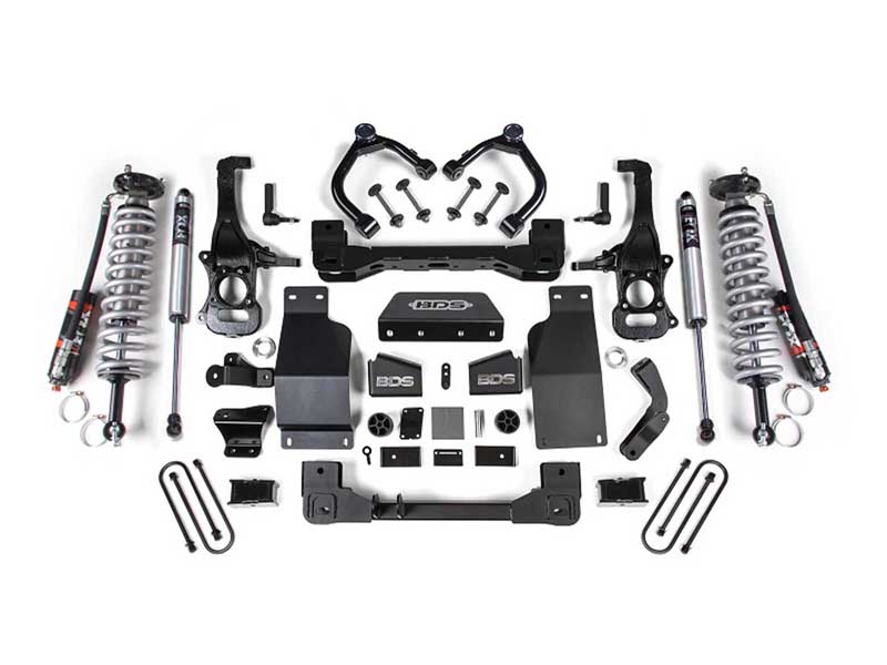 BDS Suspension BDS1853PSS 25-Up Silverado/Sierra 1500 4WD 4" Suspension Lift Kit 3.0 Diesel