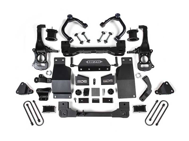 BDS Suspension BDS1854H 2025-Up Silverado/Sierra 1500 4WD 4" Suspension Lift Kit w/ARC 3.0 Diesel