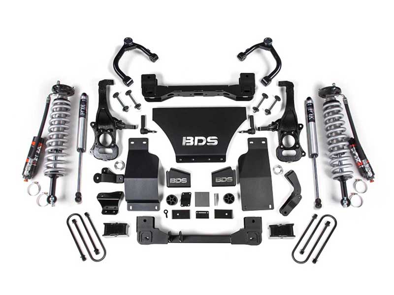 BDS Suspension BDS1855PSS 2025 Chevy TB/GMC AT4 1500 4WD 2.5" Suspension Lift Kit V8 Gas