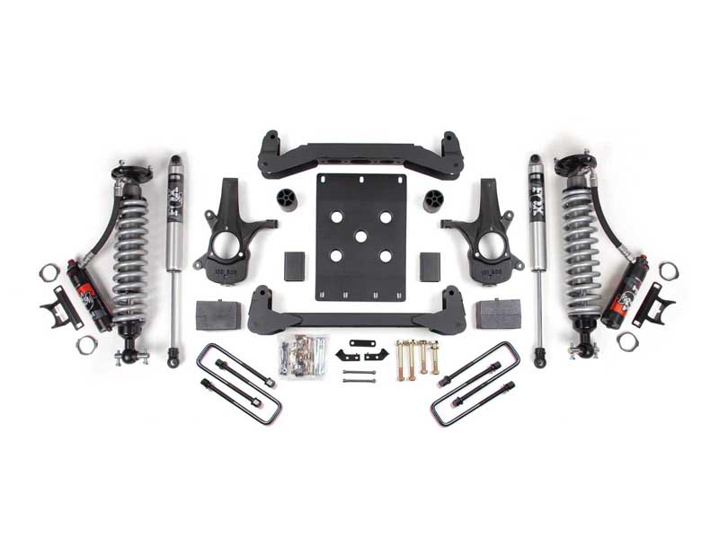BDS Suspension BDS186PSS 4" Lift Kit FOX 2.0 5" Coil-Over 2007-2013 Silverado/Sierra 1500 2WD