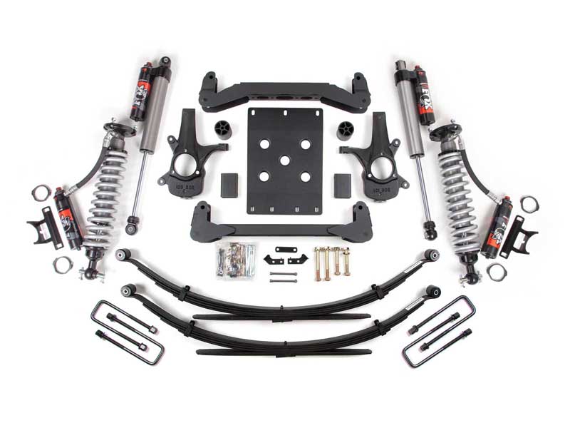 BDS Suspension BDS187PES 4" Lift Kit FOX 2.5 Coil-Over 2007-2013 Silverado/Sierra 1500 2WD