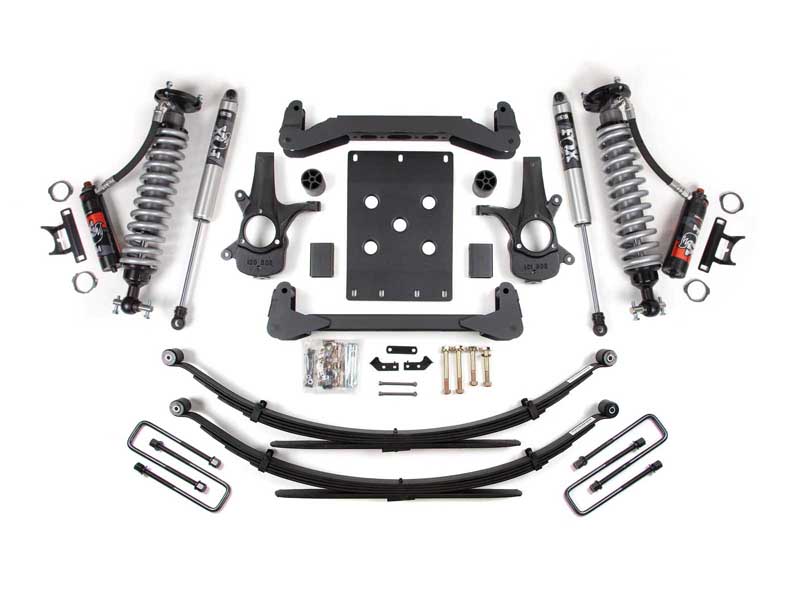 BDS Suspension BDS187PSS 4" Lift Kit FOX 2.0 5" Coil-Over 2007-2013 Silverado/Sierra 1500 2WD