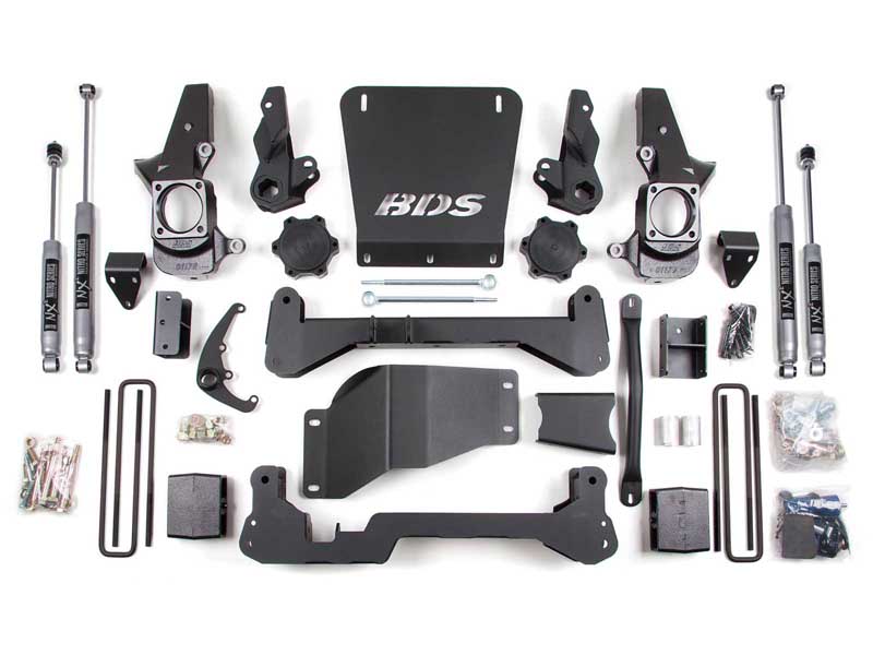 BDS Suspension BDS189H 7" Lift Kit 2001-2010 Silverado/Sierra 2500/3500 4WD