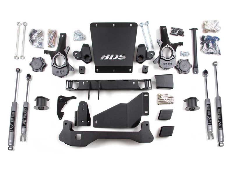 BDS Suspension BDS191H 4" Lift Kit Chevy/GMC 2000-2006 Avalanche/Surburban/Tahoe/Yukon 1500 4WD