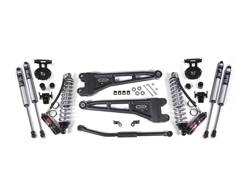 BDS Suspension BDS1926FPE 2.5" Lift Kit w/Radius Arm Coil-Over Conversion 2011-2016 F250/F350 4WD