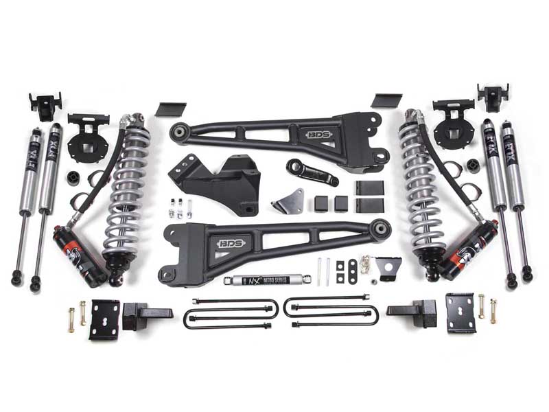 BDS Suspension BDS1943FPE 6" Lift Kit w/Radius Arm FOX 2.5 Coil-Over 2005-2007 F250/F350 4WD Diesel