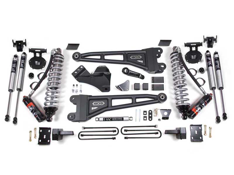 BDS Suspension BDS1945FPE 6" Lift Kit w/Radius Arm FOX 2.5 Coil-Over 2005-2007 F250/F350 4WD Diesel