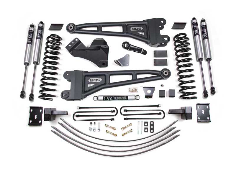 BDS Suspension BDS1946FS 6" Lift Kit w/ Radius Arm 2005-2007 Ford F250/F350 4WD Diesel