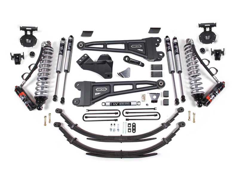 BDS Suspension BDS1947FPE 6" Lift Kit w/Radius Arm FOX 2.5 Coil-Over 2005-2007 F250/F350 4WD Diesel
