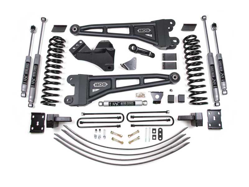 BDS Suspension BDS1951H 6" Lift Kit w/ Radius Arm 2005-2007 Ford F250/F350 4WD Gas