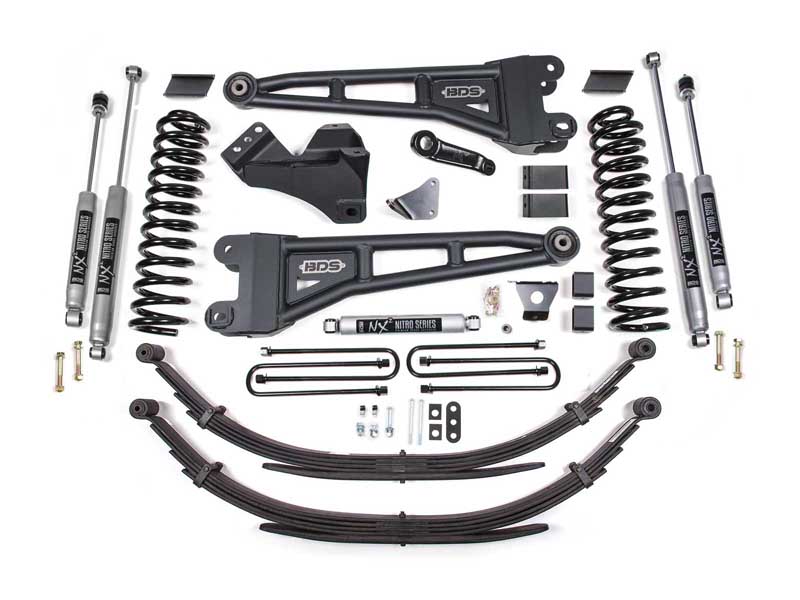 BDS Suspension BDS1952H 6" Lift Kit w/ Radius Arm 2005-2007 Ford F250/F350 4WD Gas