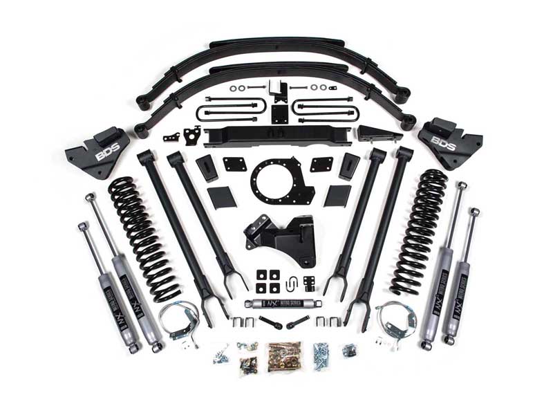 BDS Suspension BDS1959H 9" Lift Kit w/ 4-Link 2020-2022 Ford F250/F350 4WD Diesel